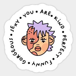 Angry kids - 038 Sticker